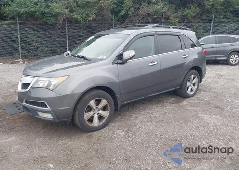 2010 Acura Mdx Technology Package из США, поврежденный, VIN 2HNYD2H66AH532193